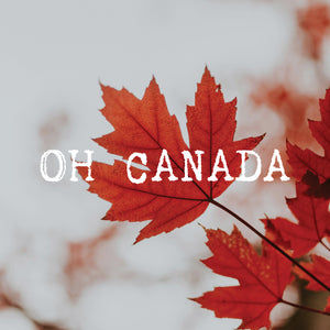 CM Cards - Oh Canada Maple Leaf