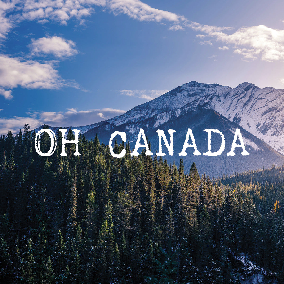CM Cards - Oh Canada Mountains