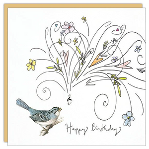 CM Cards - Birthday Bird Song