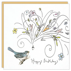 CM Cards - Birthday | Bird Song