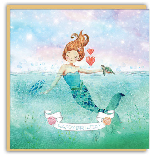 CM Cards - Mermaid Birthday