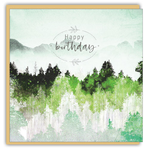 CM Cards - Mountains Birthday
