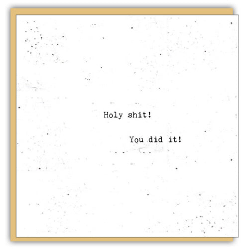 CM Cards - Congratulations | Holy Sh*t!