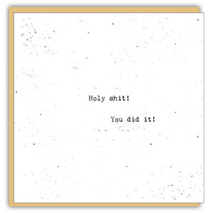 CM Cards - Congratulations | Holy Sh*t!