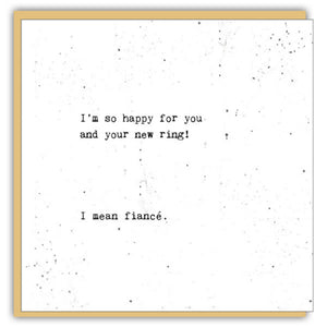 CM Cards - Engagement | Happy for You