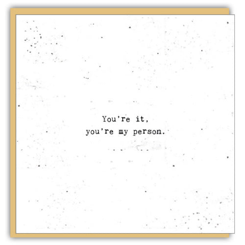 CM Cards - You're It