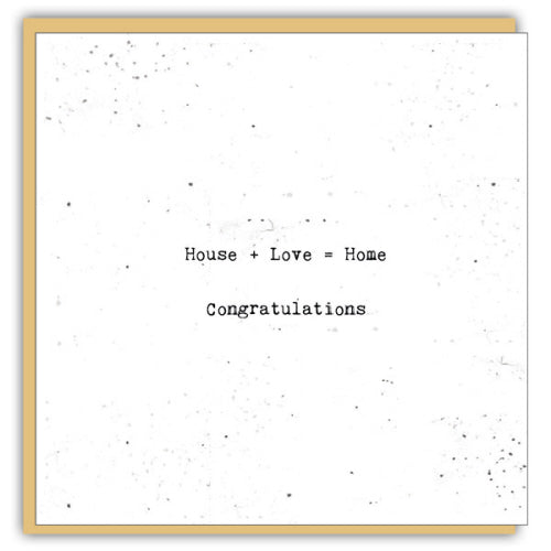 CM Cards - New Home | House + Love