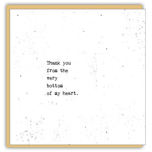 CM Cards - Thank You | Bottom of My Heart