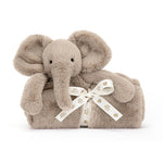 Load image into Gallery viewer, Jellycat Plush - Blankie Smudge Elephant
