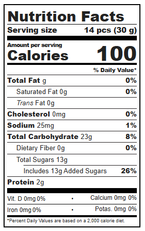 Sugarfina Candy Cube - Holiday Trees Santa H2025