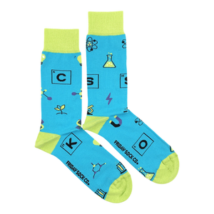 Men's Midcalf Socks - Science Elements