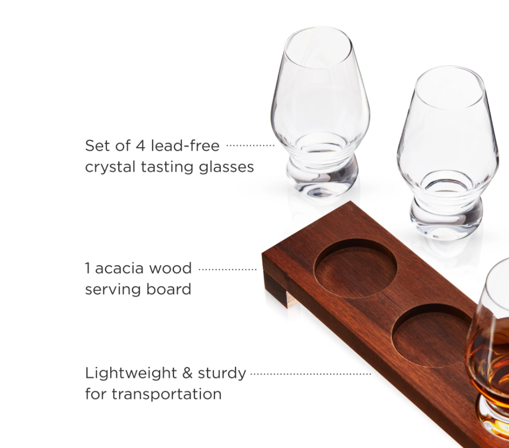 Viski Glassware - Spirit Tasting Flight