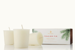 Load image into Gallery viewer, Thymes Frasier Fir - Votive Candle Set s/3
