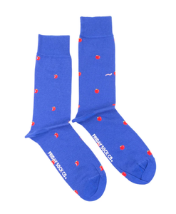 Men's Midcalf Socks - Tiny Apple