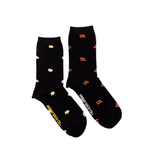Load image into Gallery viewer, Women&#39;s Crew Socks - Tiny Bacon &amp; Eggs
