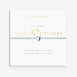 Load image into Gallery viewer, A Littles &amp; Co. Bracelet - Sweet 16th | Silver
