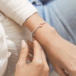 Load image into Gallery viewer, A Littles &amp; Co. Bracelet - Proud of You | Silver Rose Gold
