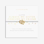 Load image into Gallery viewer, A Littles &amp; Co. Bracelet - Always My Sister Silver | Gold

