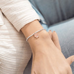 Load image into Gallery viewer, A Littles &amp; Co. Bracelet - Love has Four Paws Silver | Rose Gold

