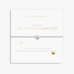 A Littles & Co. Bracelet - Granddaughter Silver