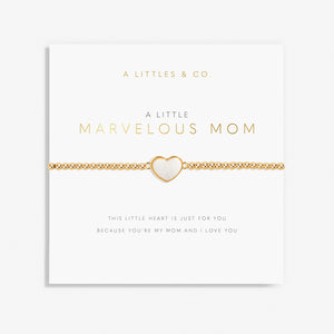 A Littles & Co. Bracelet - Marvelous Mom Gold | Ivory