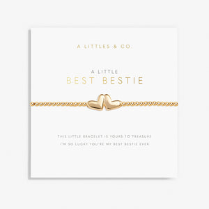 A Littles & Co. Bracelet - Best Bestie Gold