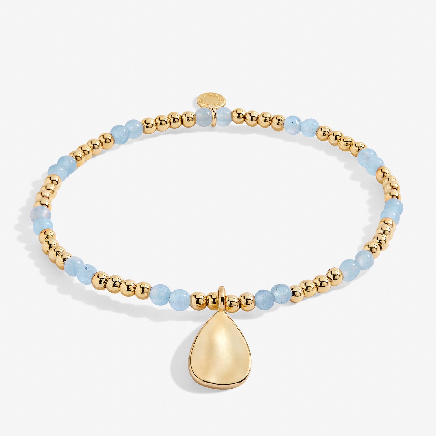 A Littles & Co. Bracelet - Birthstone Mar Aqua Gld