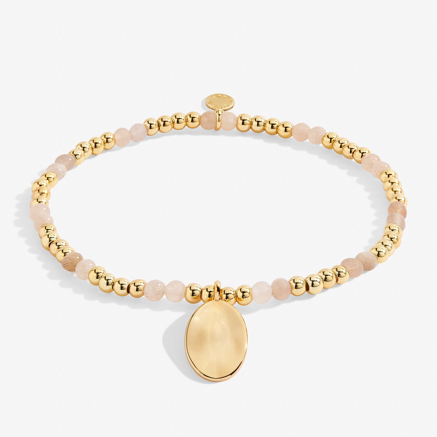 A Littles & Co. Bracelet - Birthstone July Sunstone Gld