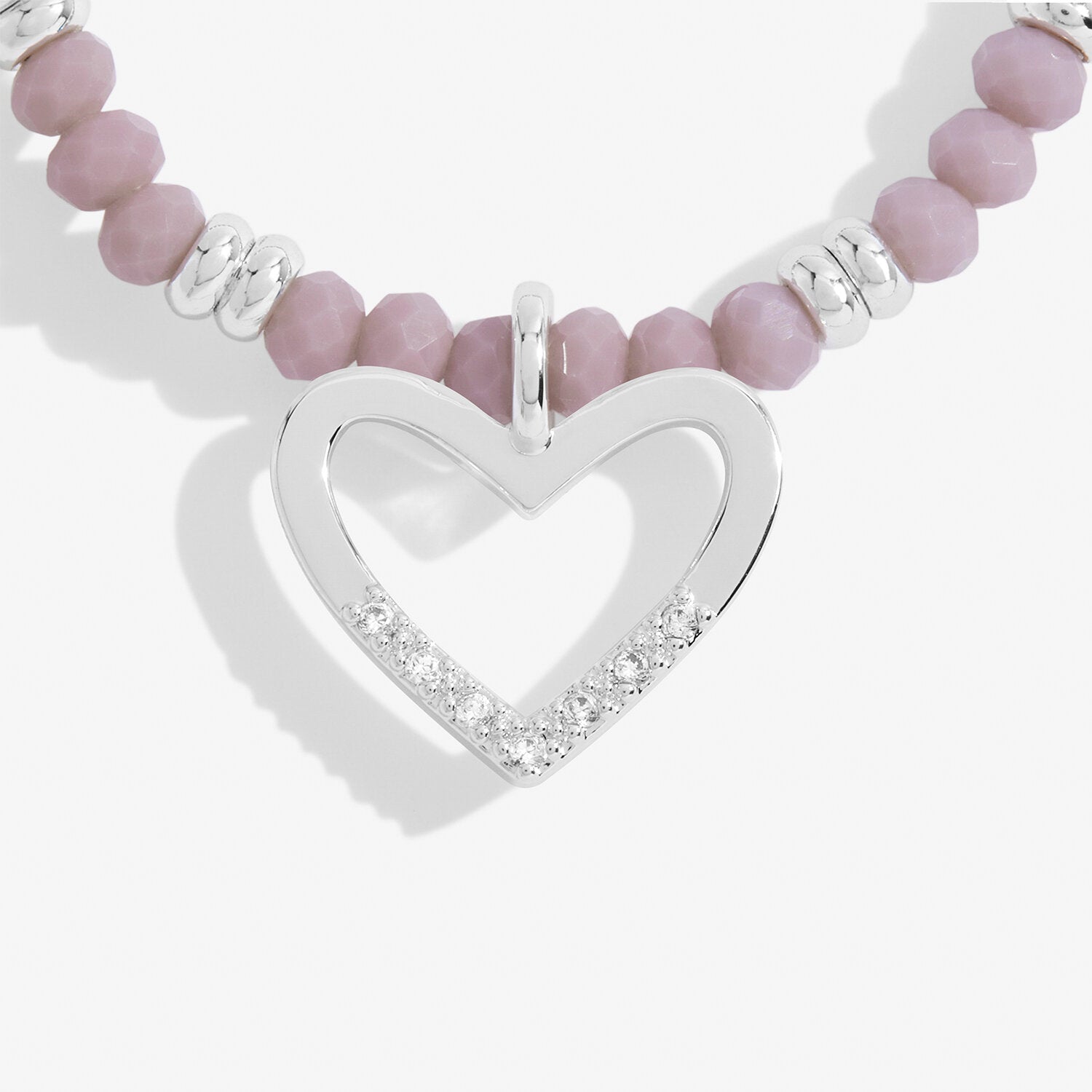 A Littles & Co. Bracelet - Darling Daughter Gemstone Heart