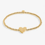 Load image into Gallery viewer, A Littles &amp; Co. Bracelet - Caring Nurse Heart Gold
