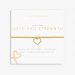 Load image into Gallery viewer, A Littles &amp; Co. Bracelet - Love &amp; Strength Gold
