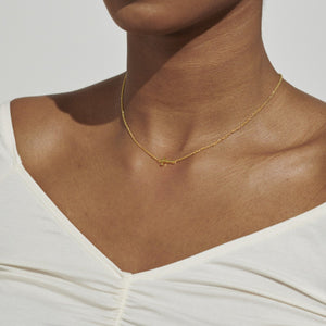 A Littles & Co. Necklace - Faith Gold