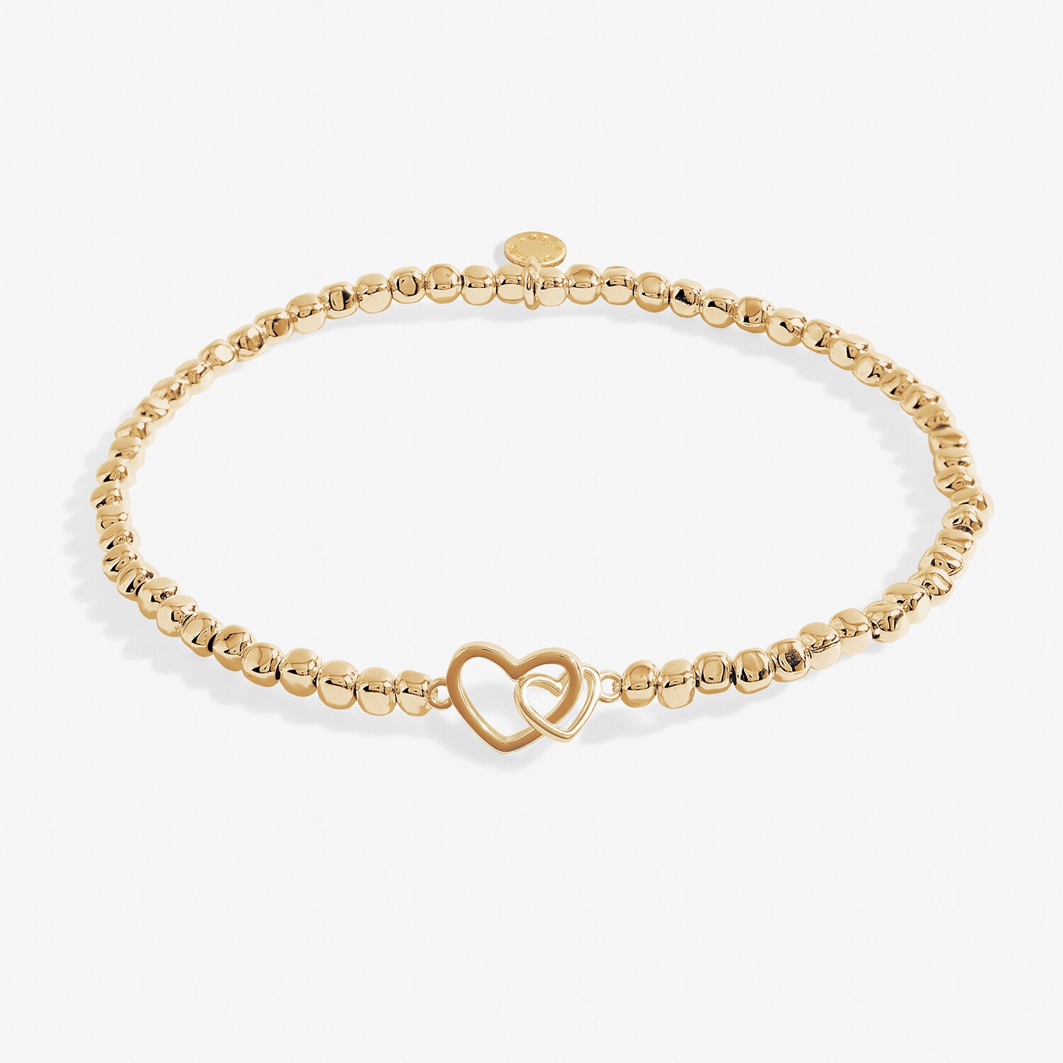 A Littles & Co. Bracelet - Marvelous Mom Double Heart Gold