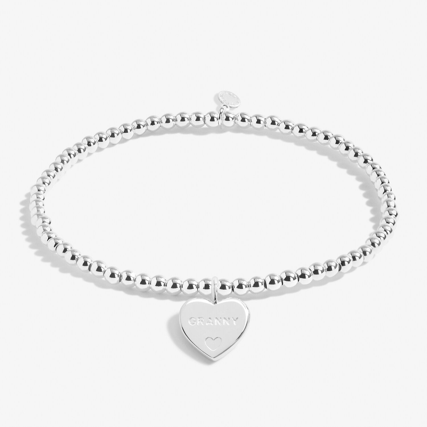 A Littles & Co. Bracelet - Wonderful Granny Heart Silver