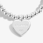 Load image into Gallery viewer, A Littles &amp; Co. Bracelet - Wonderful Granny Heart Silver
