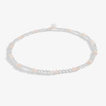 Load image into Gallery viewer, A Littles &amp; Co. Anklet - Rose Quartz | Silver

