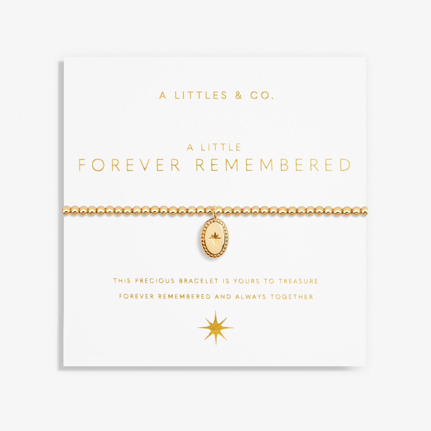 A Littles & Co. Bracelet - Forever Remembered Gold