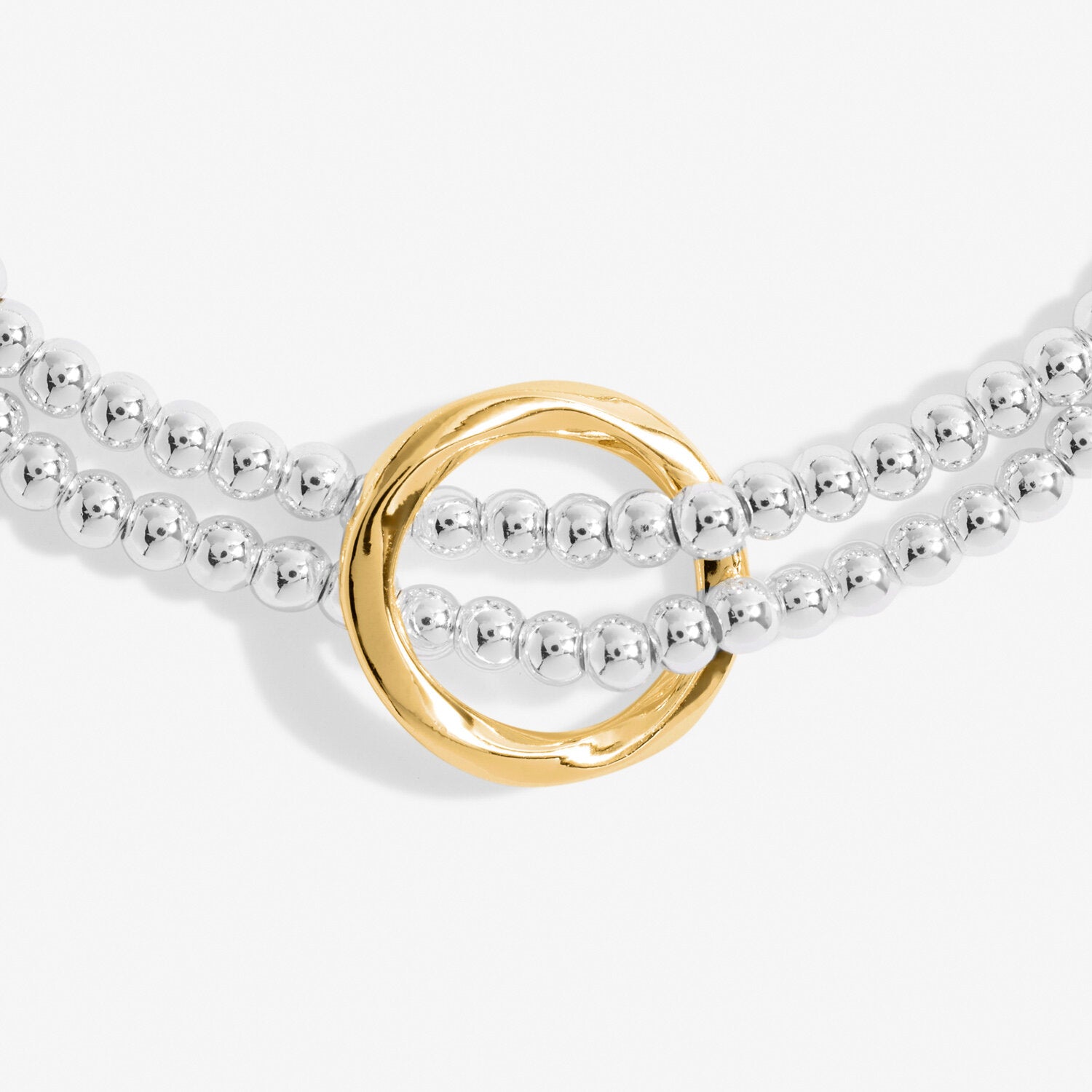 A Littles & Co. Bracelet - Double With Loop | Silver Gold