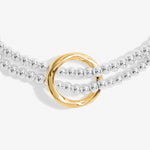 Load image into Gallery viewer, A Littles &amp; Co. Bracelet - Double With Loop | Silver Gold
