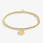 Load image into Gallery viewer, A Littles &amp; Co. Bracelet - Birthflower Jan Snowdrop | Gold
