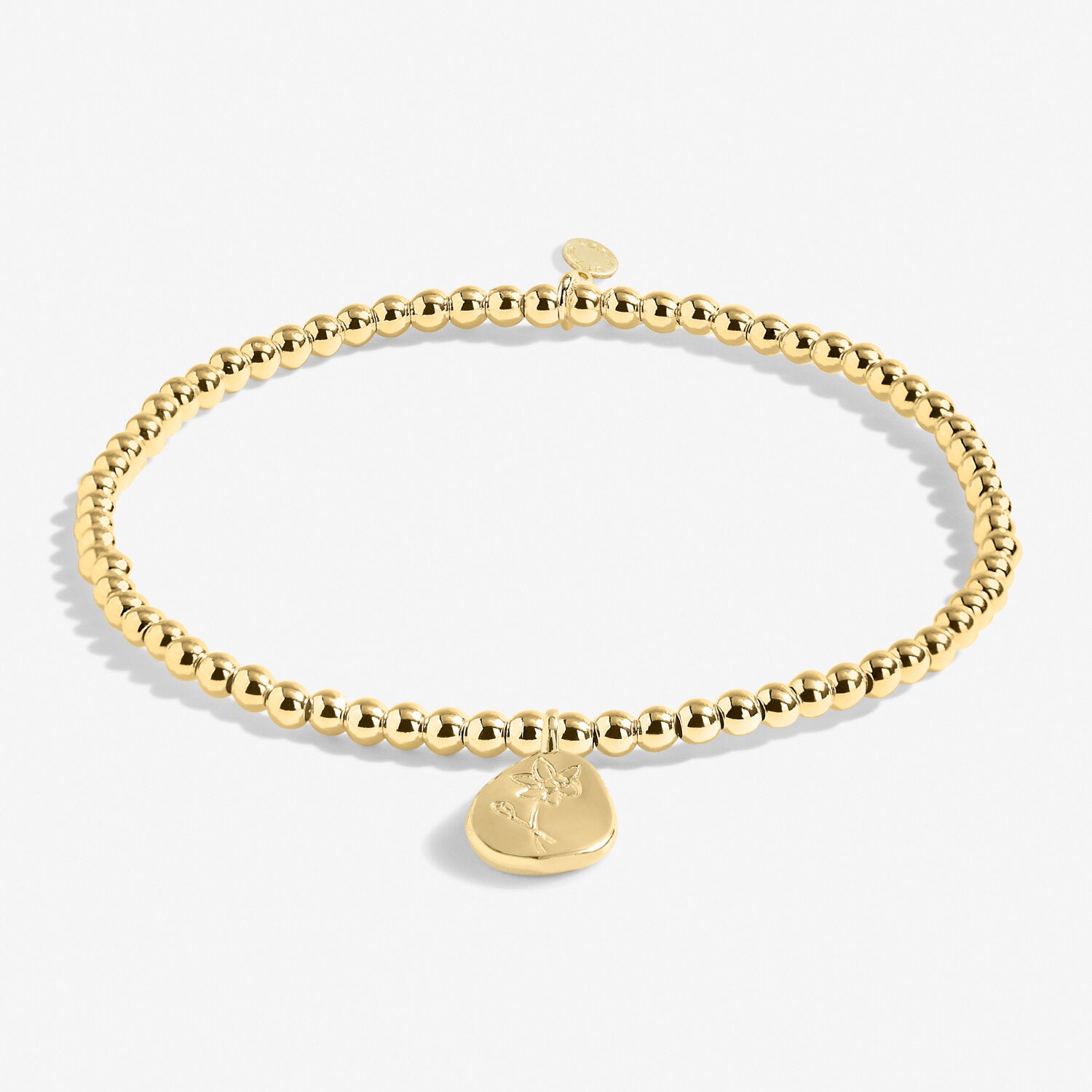 A Littles & Co. Bracelet - Birthflower Dec Narcissus | Gold