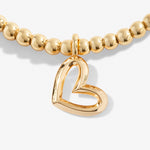 Load image into Gallery viewer, A Littles &amp; Co. Bracelet - Birthday Girl Gold Heart
