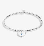 Load image into Gallery viewer, A Littles &amp; Co. Bracelet - Mother &amp; Son Sngle Hrt | Silver
