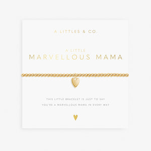A Littles & Co. Bracelet - Marvellous Mama | Gold