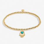 Load image into Gallery viewer, A Littles &amp; Co. Bracelet - Protection (Hamsa) | Gold

