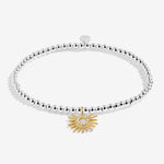 Load image into Gallery viewer, A Littles &amp; Co. Bracelet - You Brighten My Day | Slvr Gld
