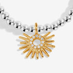 Load image into Gallery viewer, A Littles &amp; Co. Bracelet - You Brighten My Day | Slvr Gld
