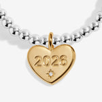 Load image into Gallery viewer, A Littles &amp; Co. Bracelet - Class of 2026 | Slvr Gld
