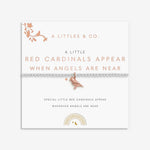 Load image into Gallery viewer, A Littles &amp; Co. Junior Bracelet - Red Cardinals | Slvr Rose
