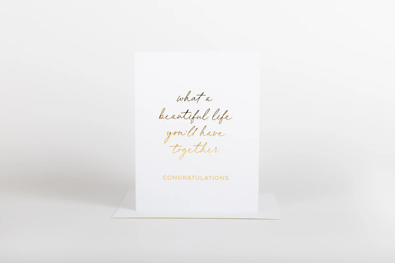 W&C Cards - What a Beautiful Life Together